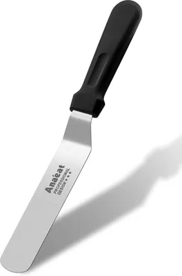 Produktbild von Anaeat Glasurspatel Edelstahlklinge 15cm zum Dekorieren von Kuchen & Gebäck