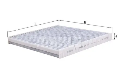 Produktbild von KNECHT LAK 411 Aktivkohle Innenraumfilter Pollenfilter für FIAT Ducato Kastenwagen (250, 290) Ducato Pritsche / Fahrgestell (250, 290) Ducato Bus