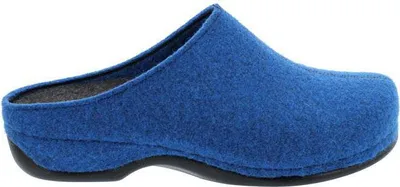 Produktbild von Berkemann Florina Hausschuh 01025-312, Filz, royalblau, Weite H, Wechselfußbett 41 1/2