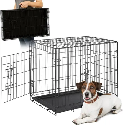 Zdjęcie produktu dla Klatka dla psa 76x53x48cm l kojec transporter