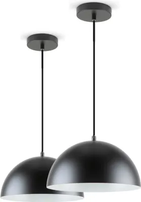 Produktbild von 2er Set 24301 Pendelleuchte "Jada" schwarz
