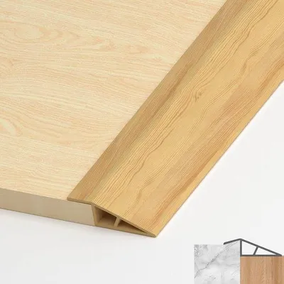 Immagine prodotto di Striscia di raccordo autoadesiva per parquet e laminati, 10-15 mm, 2 m