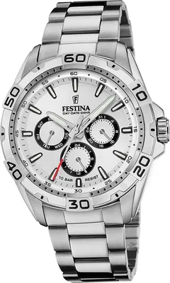 Produktbild von Festina Edelstahl Herren Uhr Armbanduhr silber Luxus D2UF20623/1