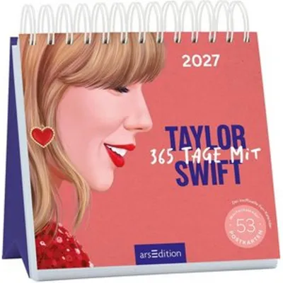 Produktbild von Postkartenkalender 365 Tage mit Taylor Swift 2027