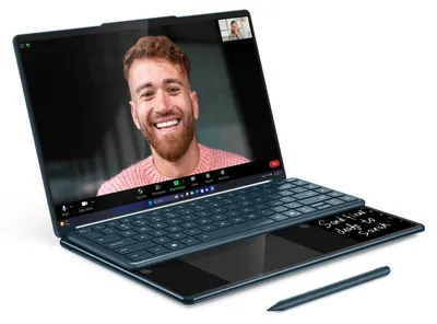 Produktbild von Lenovo Yoga Book 9 14IAH10, Intel Core Ultra 9, 35,6 cm (14"), 2880 x 1800 Pixel, 32 GB, 1 TB, Windows 11 Home