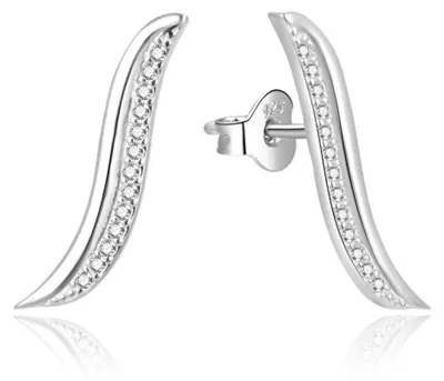 Produktbild von Elegante lä ngliche Ohrringe aus Silber AGUP1790L