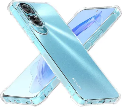 Produktbild von Für Honor 90 Lite Schock Silikon TPU Transparent Handy Tasche Hülle