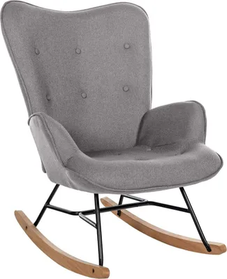 Produktbild von Stuhl Sanka Stoff grau