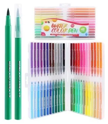 Produktbild von M&G Pinselstifte, 48 Farben, für Kalligraphie und Zeichnen