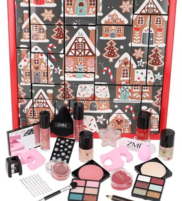Produktbild von Quadratischer Ginger Glow Adventskalender