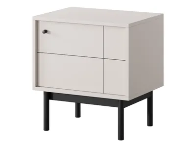Zdjęcie produktu dla Szafka nocna JAPIS PS – kaszmir – 53,5 x 56,6 x 39 cm