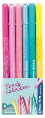 Image de Tratto F807806 stylo-feutre Couleurs assorties 6 pièce(s)