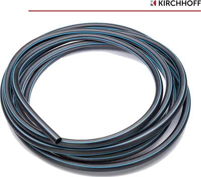 Produktbild von KIRCHHOFF HDPE Rohr 32 mm x 50 m, Kunststoffrohr für Gartenbewässerung, DVGW ,  EU, verschiedene Größen