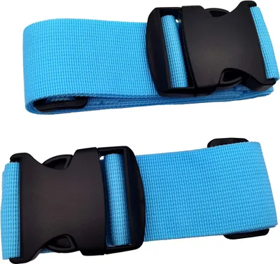 Produktbild von 2-Stück Gepäckgurt Koffergurt Gepäcktasche Packriemen Kofferband Lang kofferbänder Luggage Strap für Koffer