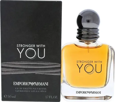 Image de Armani Stronger With You Pour Homme Eau de Toilette 50ml