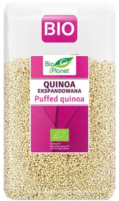 QUINOA EKSPANDOWANA BIO 150 g - BIO PLANET