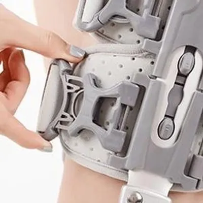 Zdjęcie produktu dla Orteza kolana regulowana kąt stabilizator pooperacyjny ACL