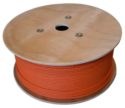 Produktbild von DATACOM S/FTP drát CAT7  LSOH  100m oranžový