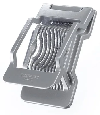 Produktbild von Westmark Eierteiler, Aluminiumdruckguss/Rostfreier Edelstahl, 14 x 8 x 3 cm, Justus, Silber, 10402260