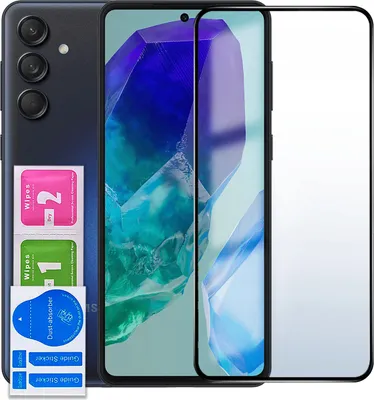 Obrázek produktu pro TVRDÉ SKLO pro Samsung Galaxy M55 5G CELÝ DISPLEJ 5D RYCHLÉ