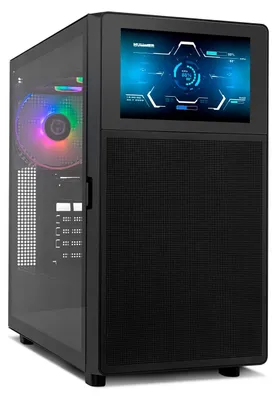 Zdjęcie produktu dla NOX Hummer NXHUMMERBIOS, Tower, PC, Czarny, ATX, ITX, Micro-ITX, Kopolimer akrylonitrylo-butadieno-styrenowy (ABS), Metal, 18,5 cm