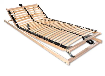 Produktbild von Betten-ABC Max1 K+F  fertig montierter Lattenrost mit Kopf- und Fußteilverstellung, Holm durchgehend, Größe: 120x200
