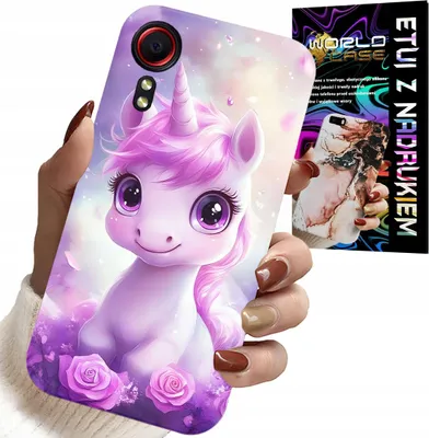 Produktbild von Etui Für Samsung Galaxy Xcover 7 - Süsses Einhorn, Designs Für Kinder Etui