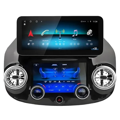 Zdjęcie produktu dla 12.3 „Androdi 13 Radio samochodowe do Mercedes Benz Vito W447 2014-2022 GPS Navi Carplay Unit WIFI 4G BT SWC 8+128G 8-Core Z panelem AC