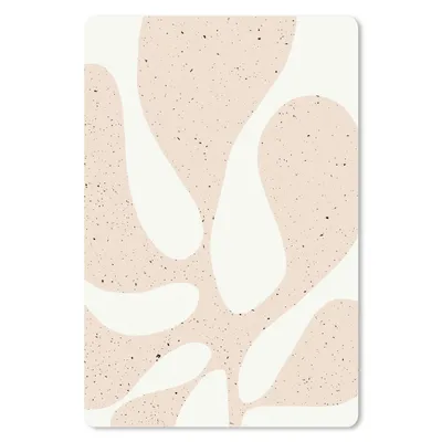 Produktbild von MuchoWow® Mauspad Mousepad Pflanzen - Abstrakt - Rosa - Pastell 40x60 cm - Mousepads - Maus Mat - Pad - Mausunterlage - Schreibtisch Accesoire