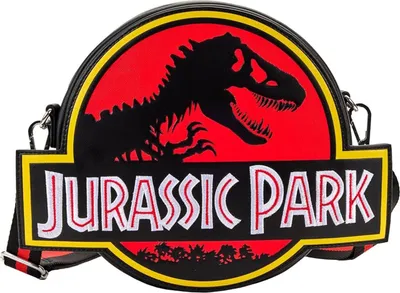 Zdjęcie produktu dla Loungefly JPTB0001 UNIVERSAL JURASSIC PARK LOGO CROSSBODY BAG