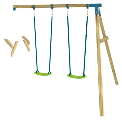 Produktbild von Doppelschaukel mit Sitzen SKYWOOD Braun