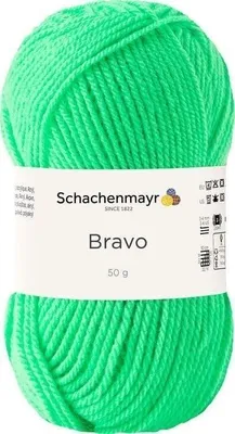 Image de Schachenmayr Bravo, fil à tricoter à la main, 50 g, vert fluo