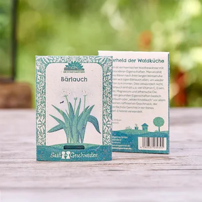 Imagen del producto de osolauch semillas Wilder Knoazulch jardín balcón y Hochbeet semillasfestes