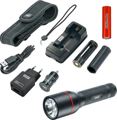 Image de 4K5 Tools PL 1000 Prolight Taschenlampe mit Holster (Leuchtkraft 1000 Lumen)