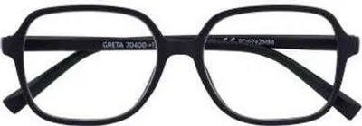 Produktbild von Lesebrille GRETA, schwarz, +3.00 dpt mit Etui