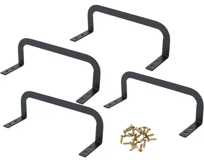 Produktbild von Matratzenhalter 4 Stück - Matratzenstopper - Rutschfest - Anti-Rutsch - Matratzenstabilisator - Schwarz