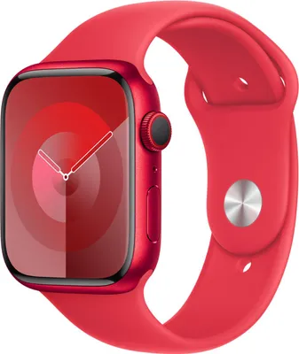 Productafbeelding van Apple Sport Band voor de Apple Watch | 44/45/46/49 mm - Maat S/M - (Product) Red