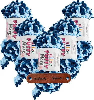 Produktbild von 5 x ALIZE Puffy More 6573 mit Label