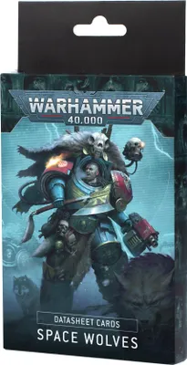 Produktbild von Warhammer 40.000 Datasheet Cards Space Wolves (EN)