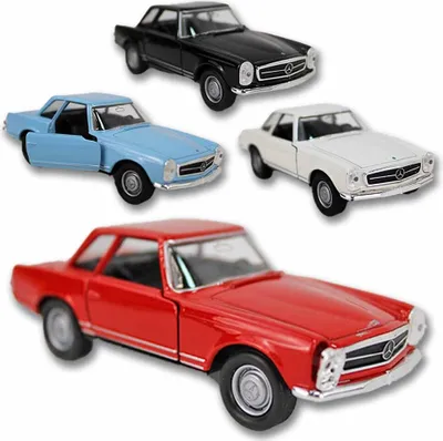 Image de 1963 Mercedes 230 SL miniature de WELLY - env. 12 cm