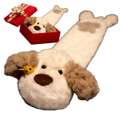 Produktbild von Wärmflasche | 74,9 cm Lange Weiche Biene Hund für Winter, Heißwasser Wärmflasche - Für Nacken und Rücken, Büro, Schule, Reise, Hotel, Nacht
