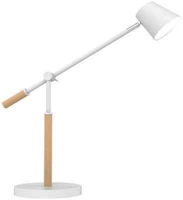 UNiLUX LED-Tischleuchte VICKY dimmbar Buche/weiß