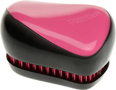Produktbild von Tangle Teezer Compact Styler Pink Sizzle - Haarbürste Pink/Schwarz