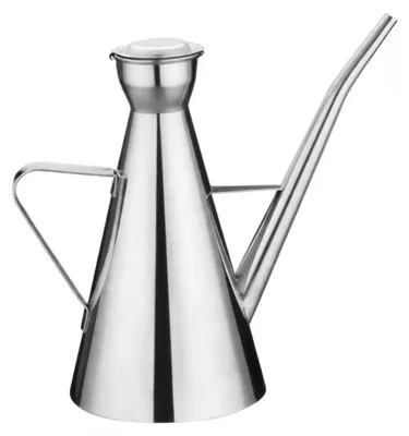 Produktbild von Ölspender, Edelstahl, tropffreies Ausgießen, 250ml Silber