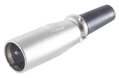 Produktbild von XLR-Stecker mit Zugentlastung