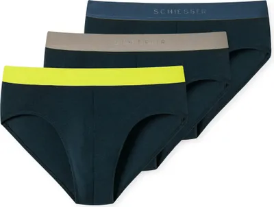 Produktbild von Schiesser Herren 3PACK Rio-Slip sortiert 4 5 PAK