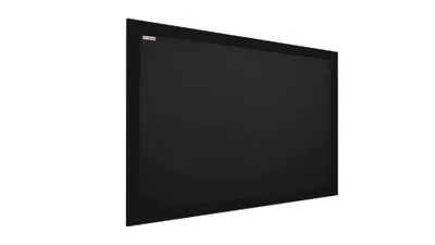 Zdjęcie produktu dla Tablica kredowa czarna 60x40 cm rama drewniana kolorowa czarna