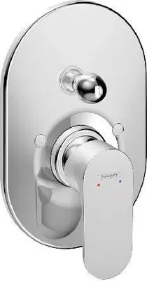 Obrázok produktu pre Hansgrohe Rebris S - Vaňová batéria pod omietku, s telesom, chróm 72448000