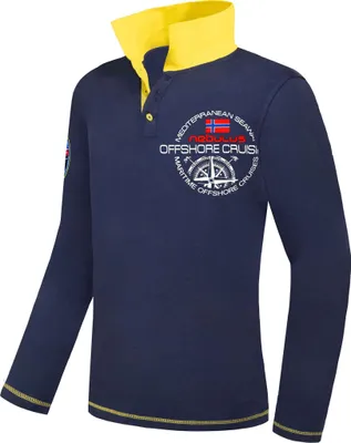 Zdjęcie produktu dla Nebulus Poloshirt langarm BILLER Herren, Koszula, Bluza, Polo, P5396 - Herren, granatowy, M