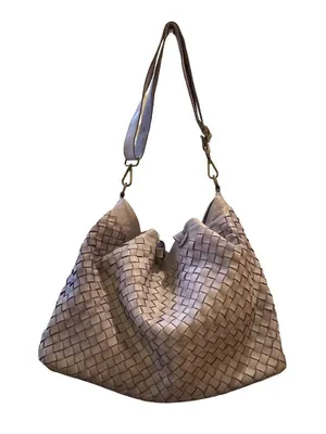 Produktbild von BZNA Handtasche Ronja flieder Designer Umhängetasche Shopper